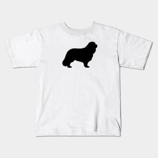 Cavalier King Charles Spaniel Silhouette Kids T-Shirt